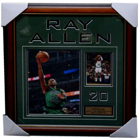 Ray Allen Boston Celtics Photo Collage Framed - 3890