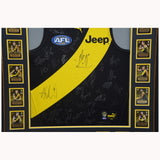 Richmond Team Signed 2020 Official Jumper Framed with Premiership Cards - 4594