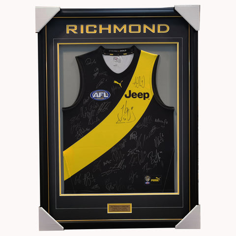 Richmond Football Club 2021 AFL Official Team Signed Guernsey - 4705