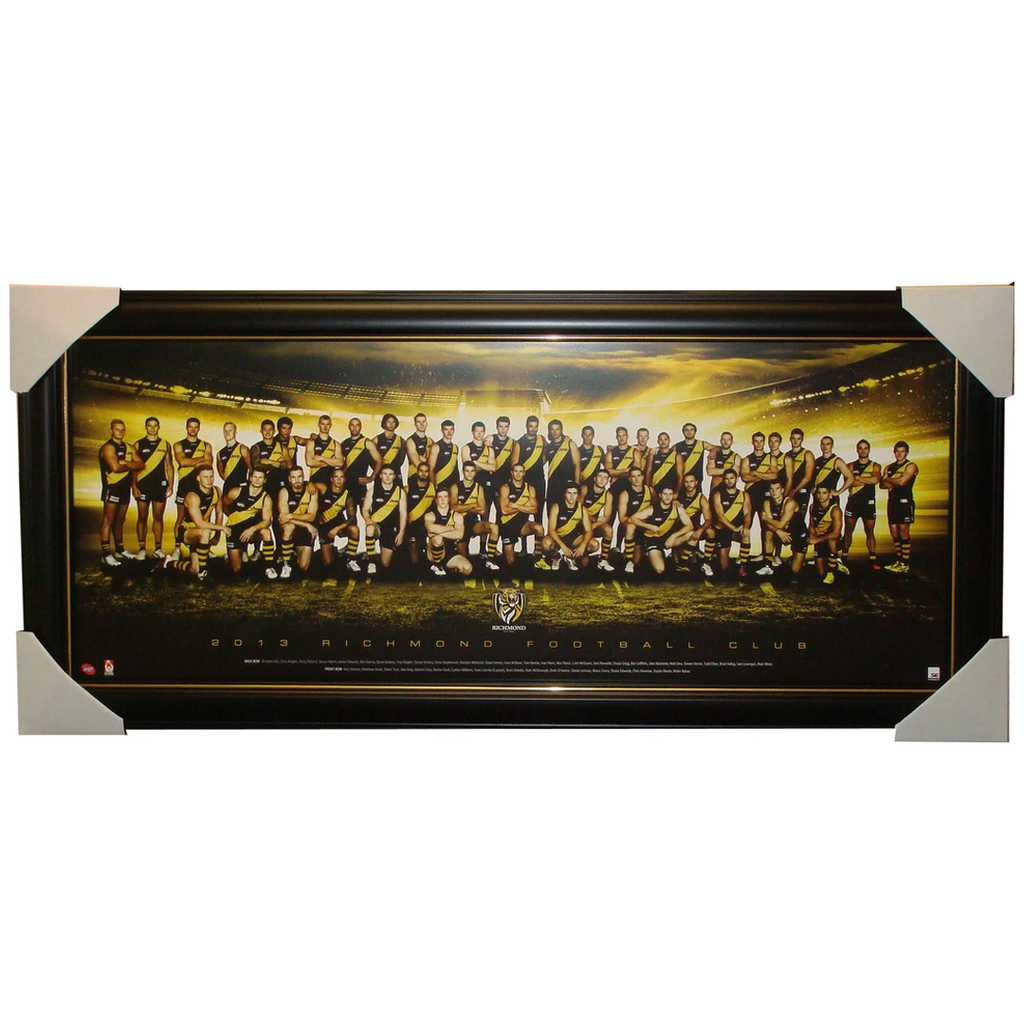 Richmond Tigers 2013 Official Team Poster Framed - 1320