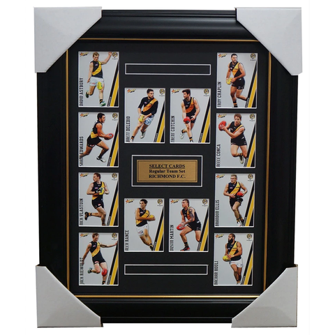 Richmond Tigers 2015 Select Card Team Set Framed Trent Cotchin Riewoldt Martin - 1025