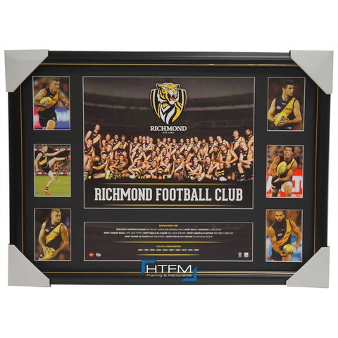 Richmond Tigers 2016 Official Afl Team Premiergraph Super Frame Dustin Martin - 2862