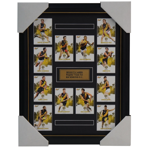 Richmond Tigers 2017 Select Card Team Set Framed Cotchin Dustin Martin Riewoldt - 3056