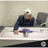 Ryan Papenhuyzen Signed Melbourne Storm Wings Official NRL Print Framed - 5206