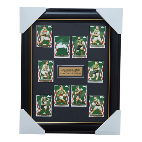 2023 NRL Traders Cards South Sydney Rabbitohs Team Set Framed - 5412