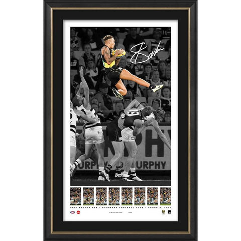 Shai Bolton Signed Richmond Icon Series Official Print Framed - 4776