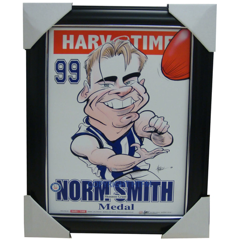 Shannon Grant 1999 Norm Smith Medallist Kangaroos L/e Print Framed - 1593