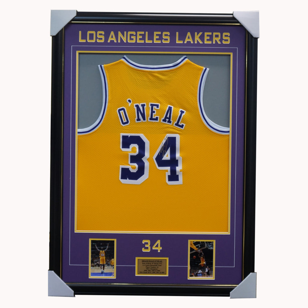 Shaq Lakers memorabilia