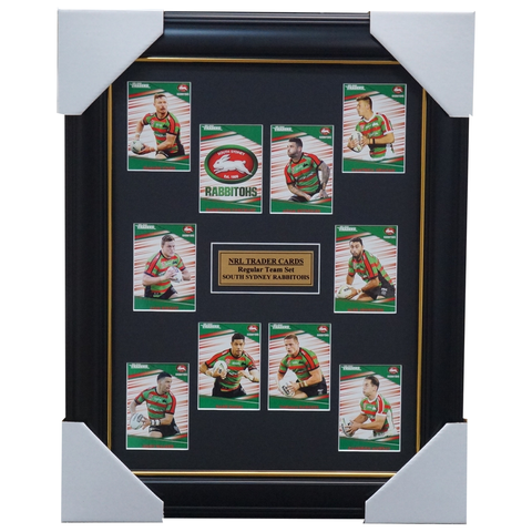 2020 Nrl Traders Cards South Sydney Rabbitohs Team Set Framed Burgess Gagai Reynolds  - 4043