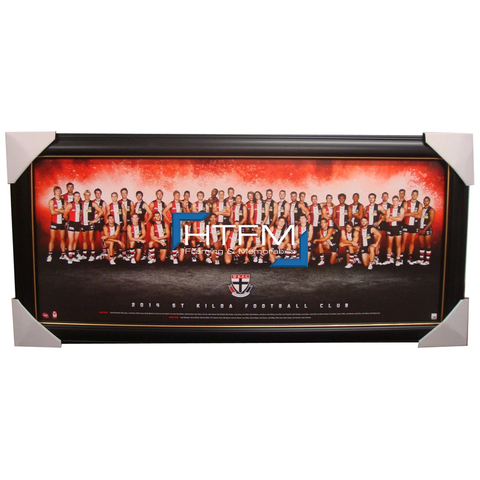 St Kilda Saints 2014 Team Print Framed Afl Official Licensed Riewoldt Hayes - 1753