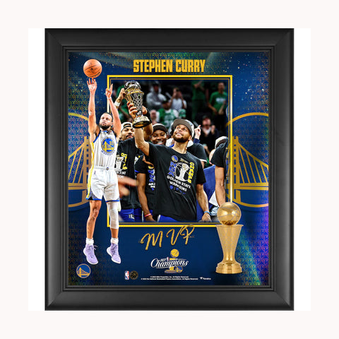 Stephen Curry Golden State Warriors 2022 NBA Champions Official Photo Framed - 5208
