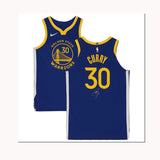Stephen Curry Signed Fanatics Official NBA Golden State Warriors Jersey Framed - 4580