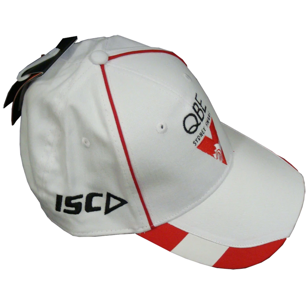 Sydney Swans White Official Isc Hat/cap Brand New - 1276