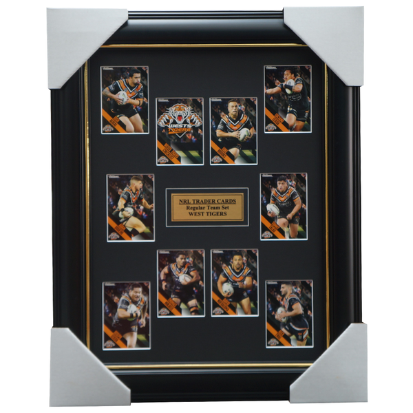 Cadre Souvenir West Tigers 2005 Premiership - Édition Limitée Avec Certificat - Memorabilia Rugby