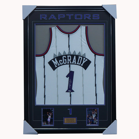 Vince Carter Autographed Signed Framed Toronto Raptors Jersey 