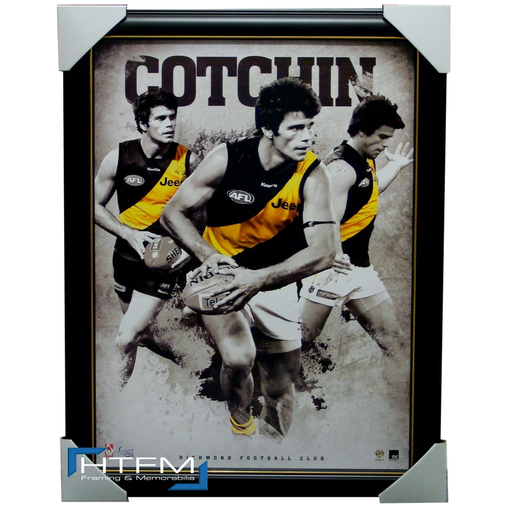 Trent Cotchin Richmond Football Club Official Print Framed - 1222