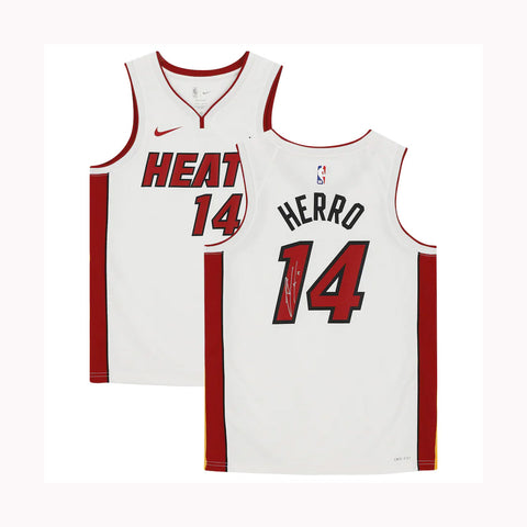 Tyler Herro Miami Heat Signed White 2020-2021 Nike Swingman Jersey Official NBA Fanatics - 5169