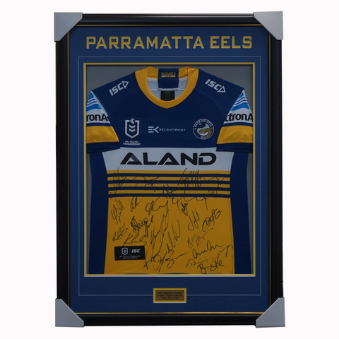 Parramatta Eels Football Club 2023 NRL Official Team Signed Guernsey - 5460