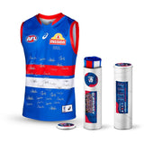 Western Bulldogs Football Club 2022 AFL Official Team Signed Guernsey - 5089
