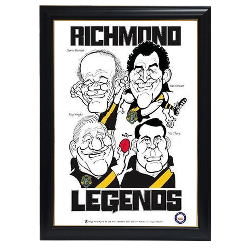 Weg Richmond Legends Print Framed - 4282