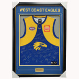 West Coast Eagles Football Club 2021 AFL Official Team Signed Guernsey - 4708