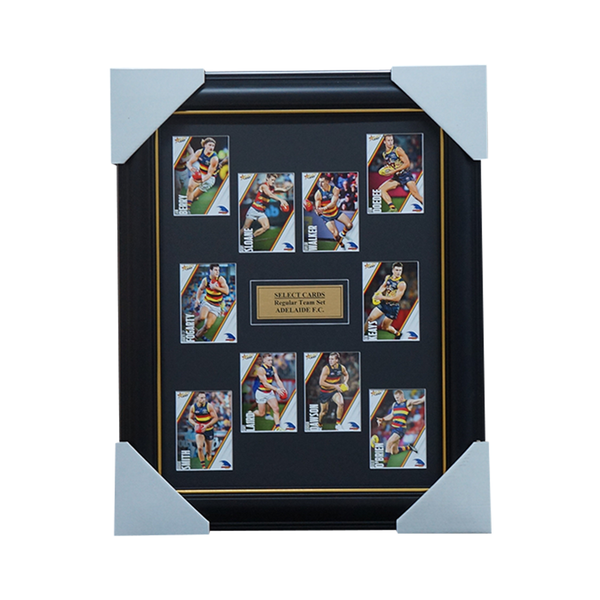 Adelaide Crows 2023 Select Card Team Set Framed Taylor Walker Rory Slo