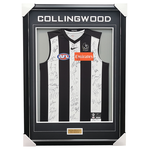 Collingwood Football Club 2021 AFL Official Team Signed Guernsey - 4697