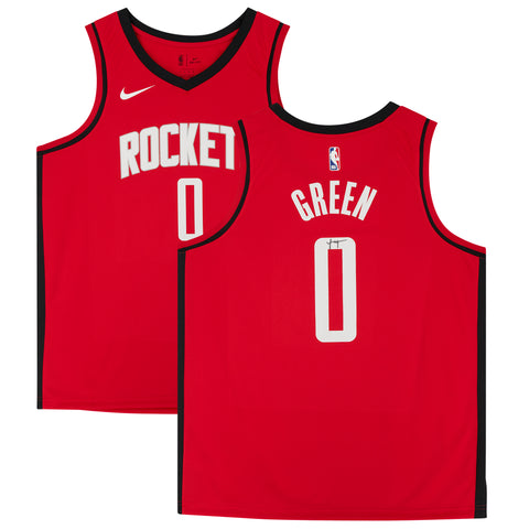 Jalen Green Signed Houston Rockets Official Fanatics Signed NBA Jersey - 4966